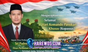 Sri Padmoko Semangat Kopassus Jadi Teladan ASN Perikanan Sukabumi