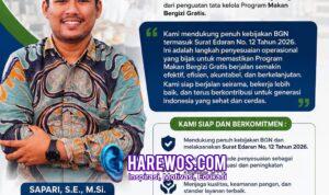AMPIBI Dukung Penuh Kebijakan BGN dan SE Nomor 12 Tahun 2026 untuk Penguatan Program Makan Bergizi Gratis