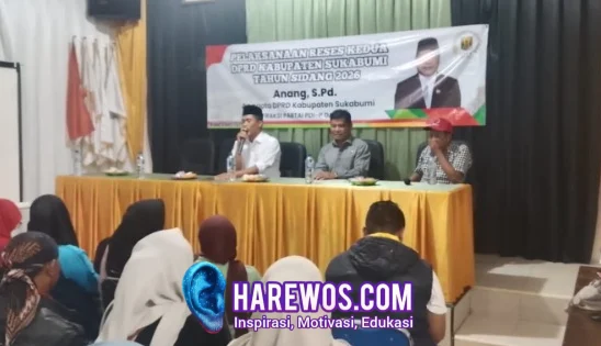 Anggota DPRD Kabupaten Sukabumi, Anang Janur Aspirasi Jalan dan Pendidikan Warga Mangunjaya