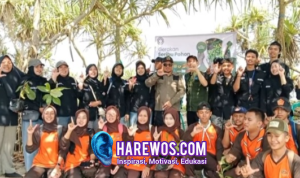 Anggota DPRD Kabupaten Sukabumi Fraksi PKS, Erpa Aris Purnama Menanam Harapan di Pesisir Minajaya