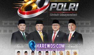 Ketua DPRD Kabupaten Sukabumi Ucapkan Selamat Hari Bhayangkara ke-80