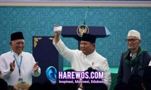 Cerita Prabowo Diterima Jadi Anggota Seumur Hidup NU di Jombang